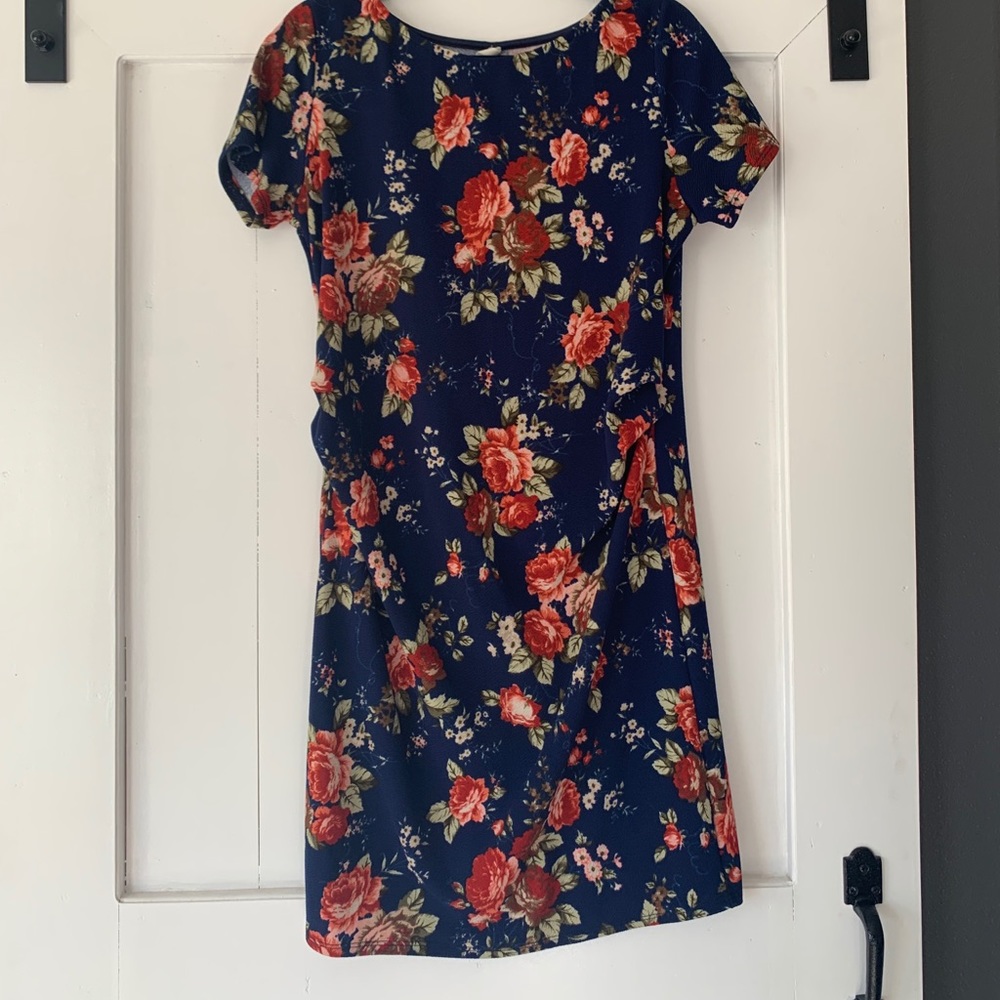 Pink Blush Maternity Dress